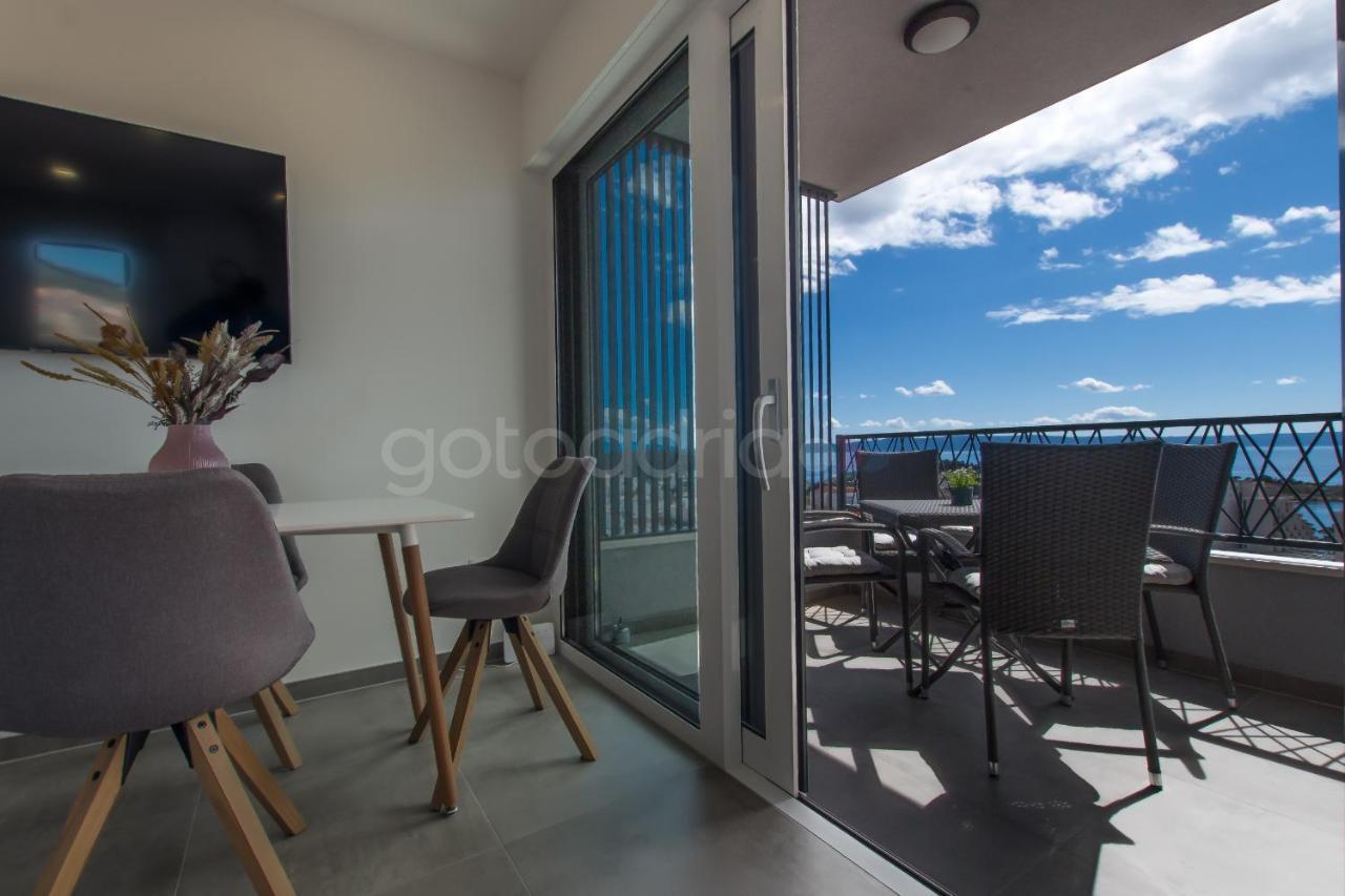 מאקרסקה Sea View Apartments Diana מראה חיצוני תמונה